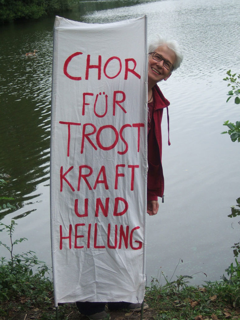 Unsere Chorleiterin